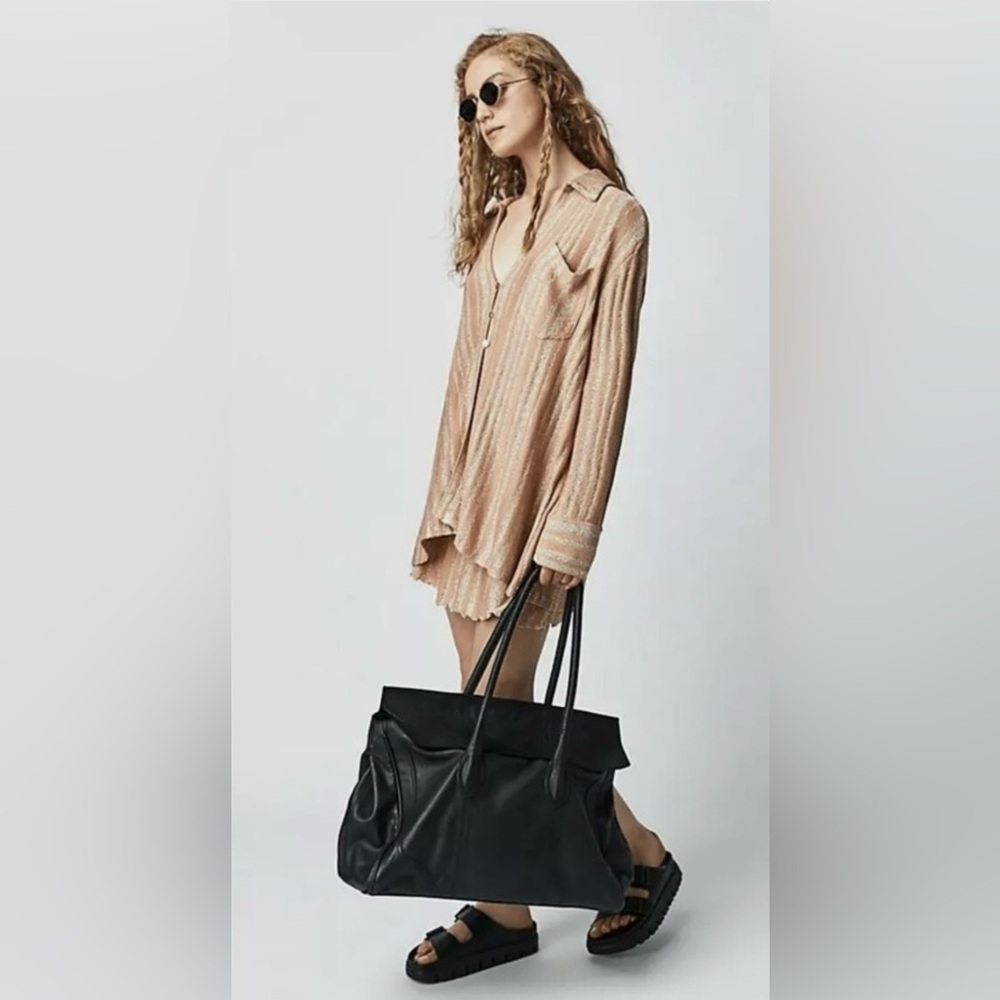 Free People | Beach Bash Oversized Sweater Large Set